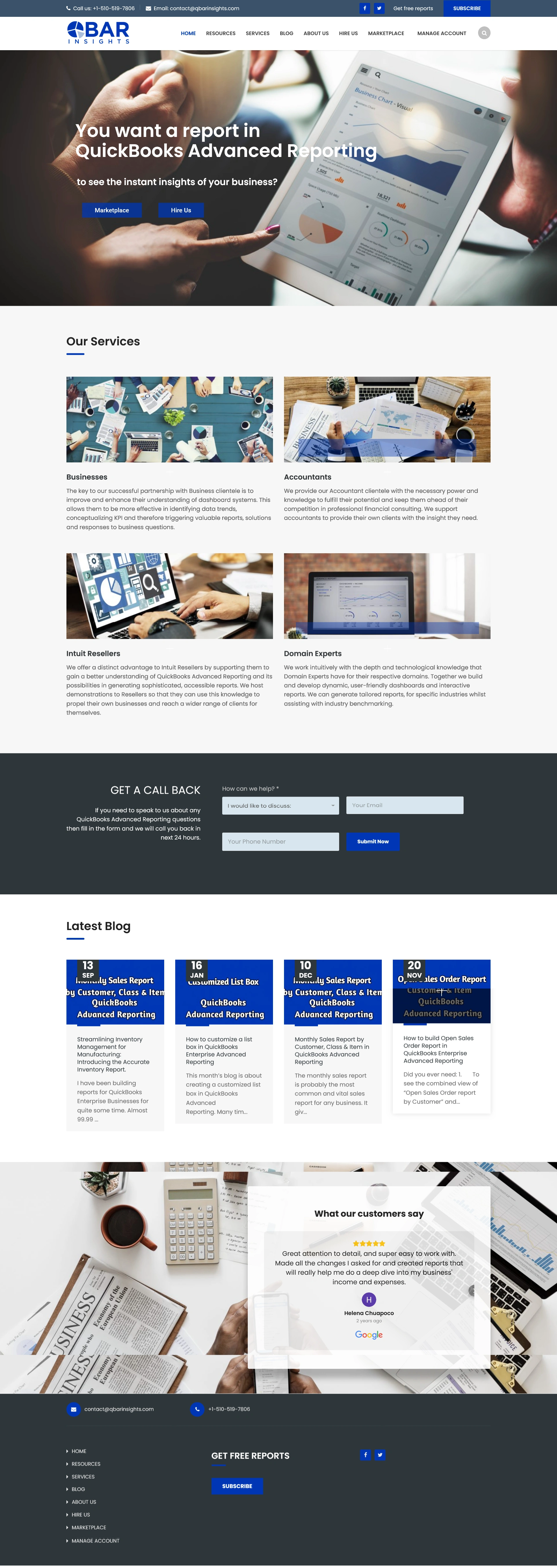 Professional services case study